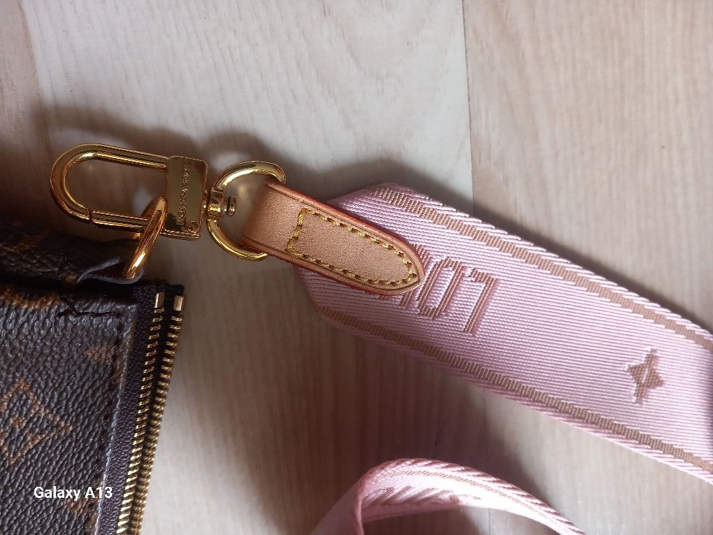 Louis vuitton multi pochette monogram canvas torebka
