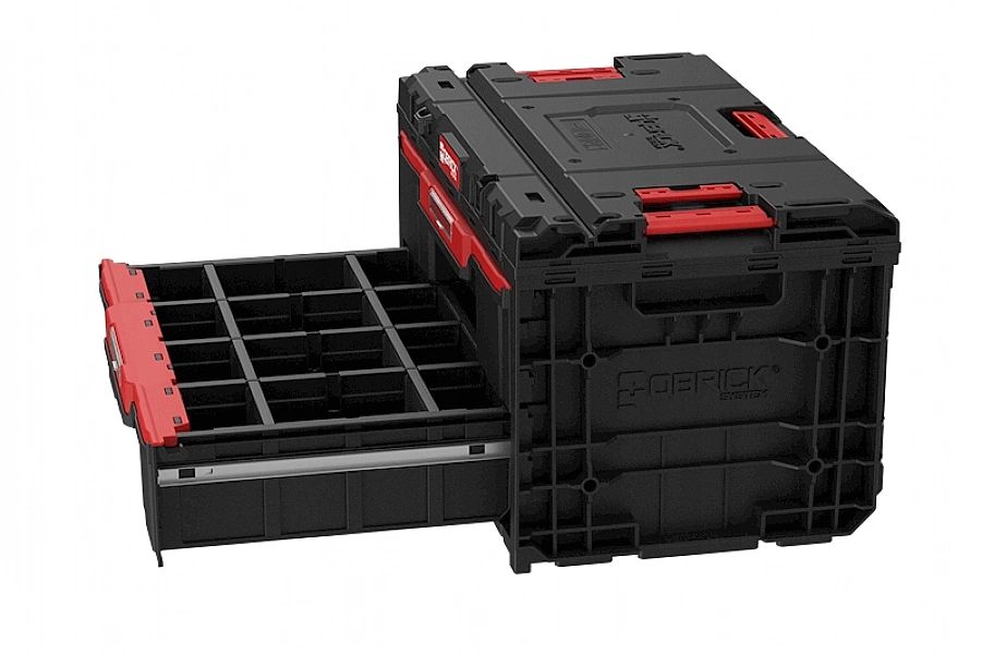 Skrzynka Narzędziowa Z 2 Szufladami + Organizer 300 Qbrick 2.0 One Dra