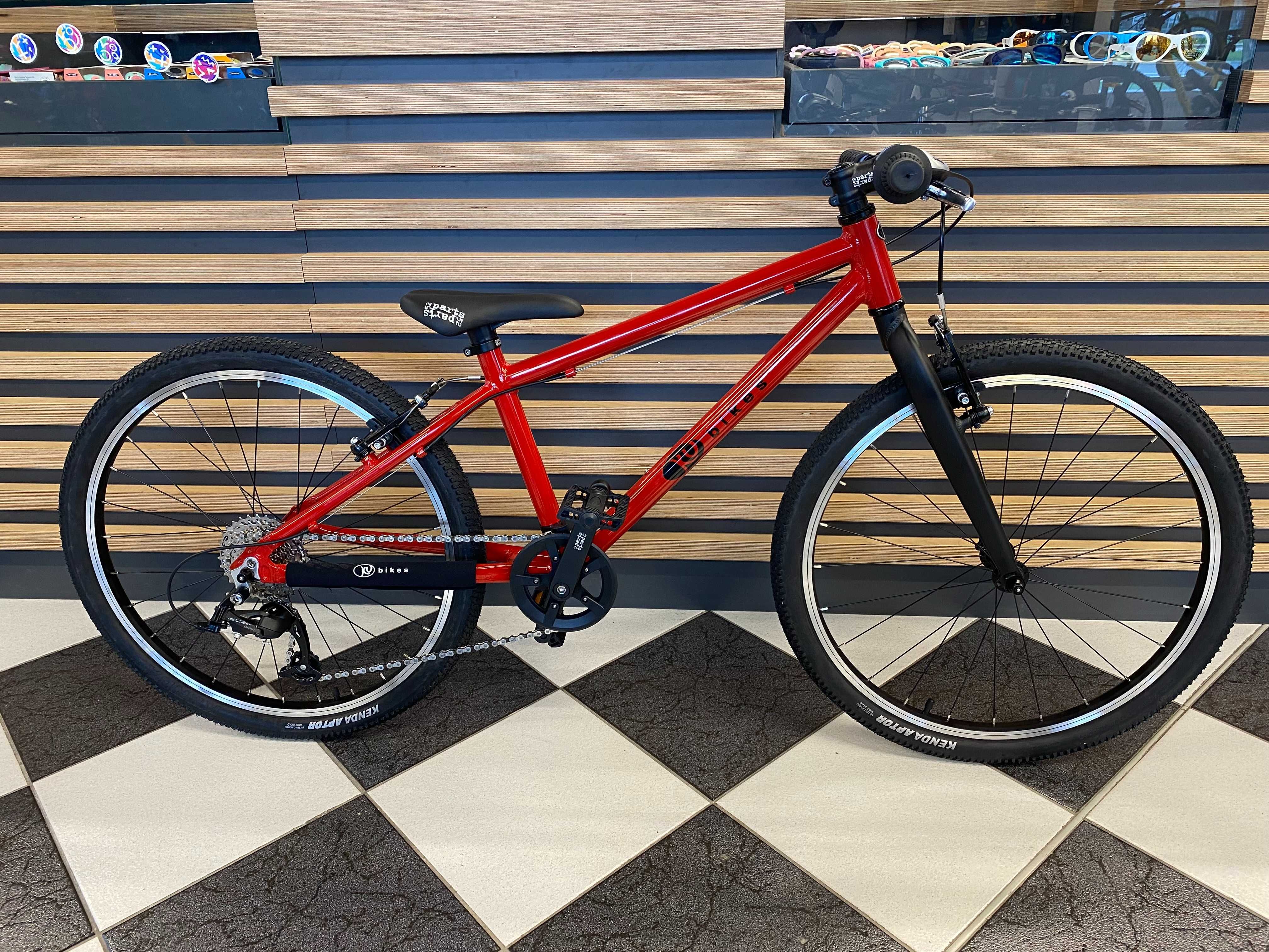 Rower dziecięcy KUBIKES 24S 24L Red czerwony 24 cale KRAKÓW
