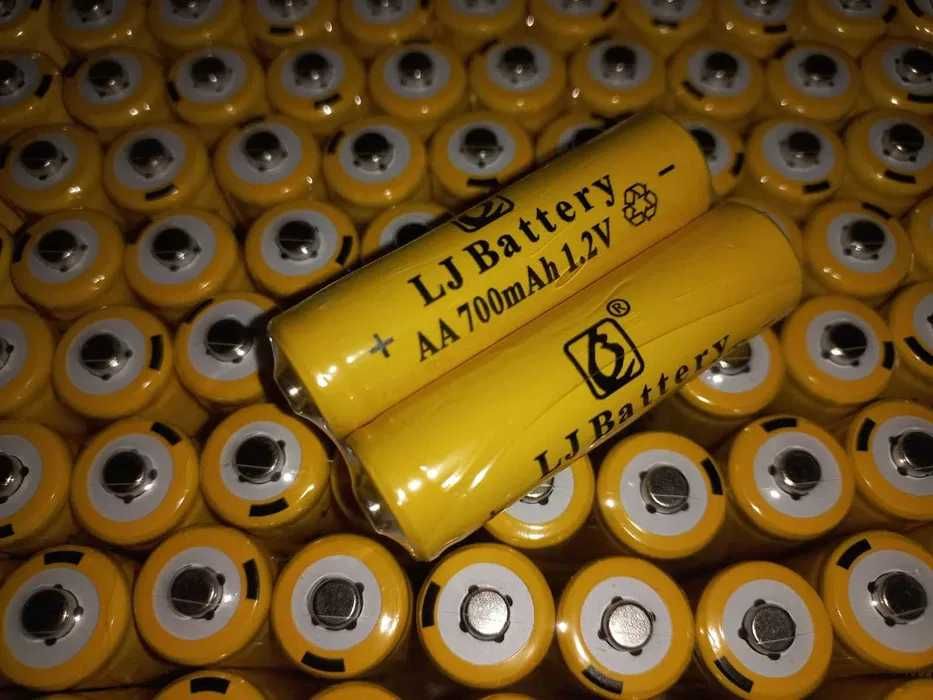 Батарейка акумулятор AA 600mah 1,2в Ni-Mh пальчиковий 14500 аа ааа AAA