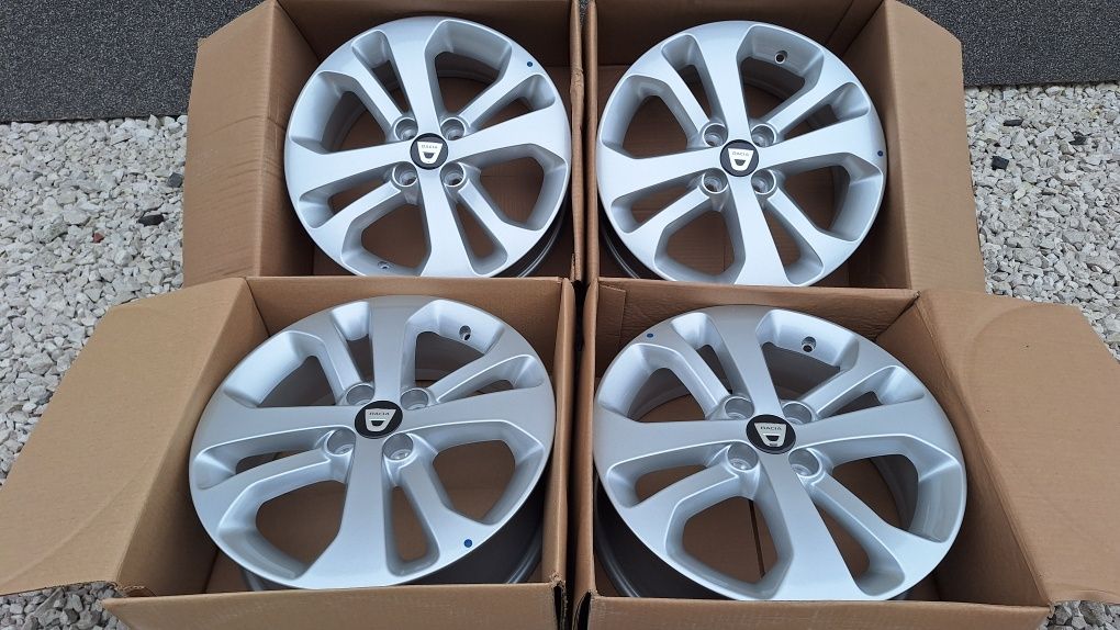 Nowe Alufelgi 4x100 R16 Dacia Sandero Lodgy Dokker Renault Clio Captur
