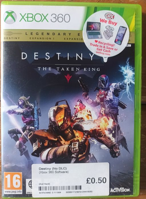 Destiny The Taken King XBOX 360