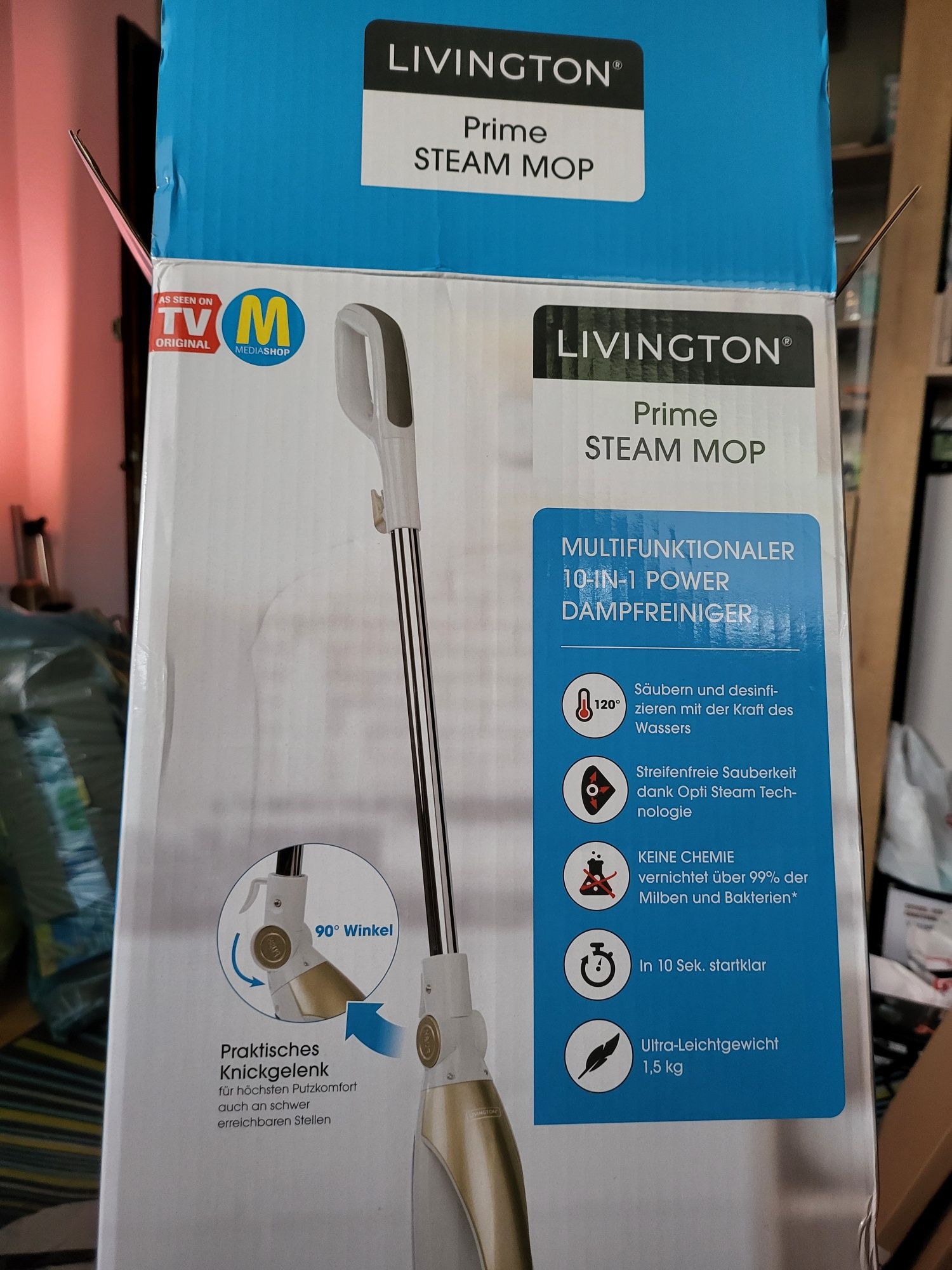 Livington mop parowy