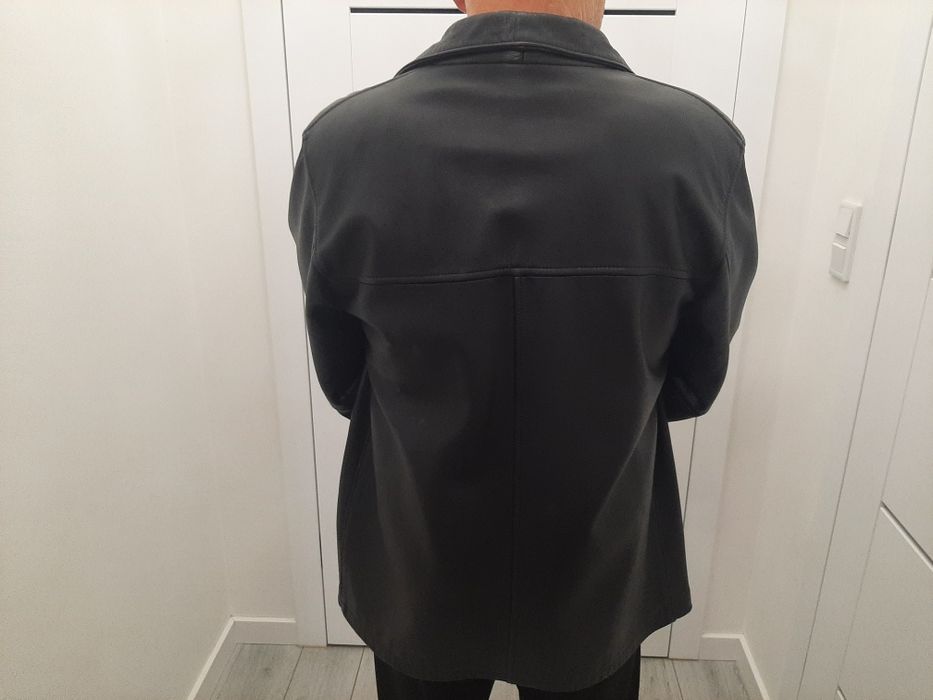 Kurtka skórzana męska r. L