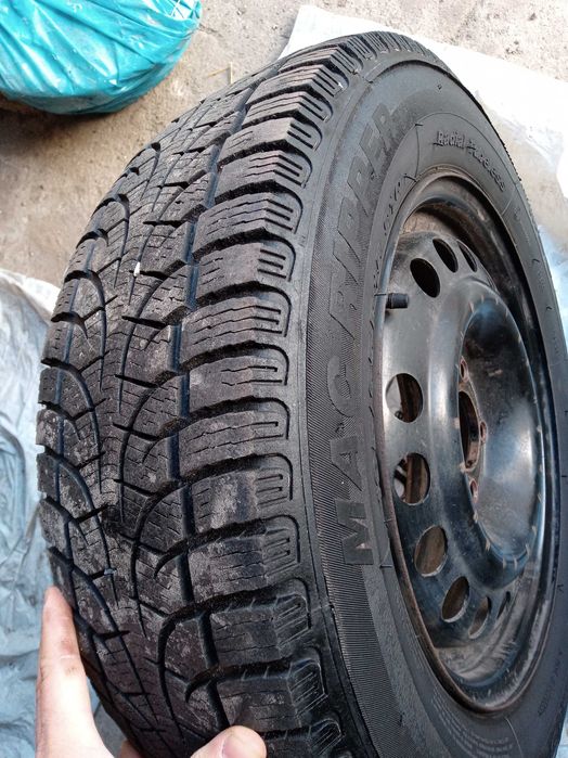 Koła Opel, felgi R15 + opony zimowe 195/65/R15