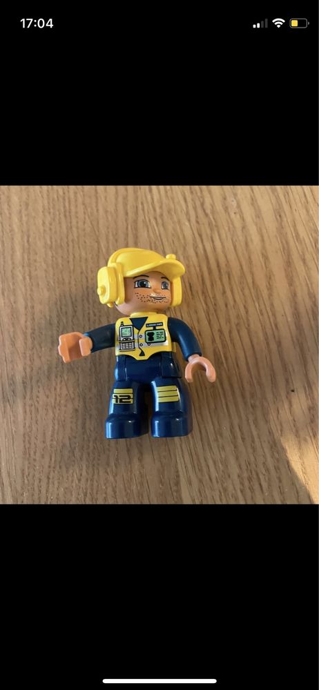 Helikopter lego duplo i ludzik