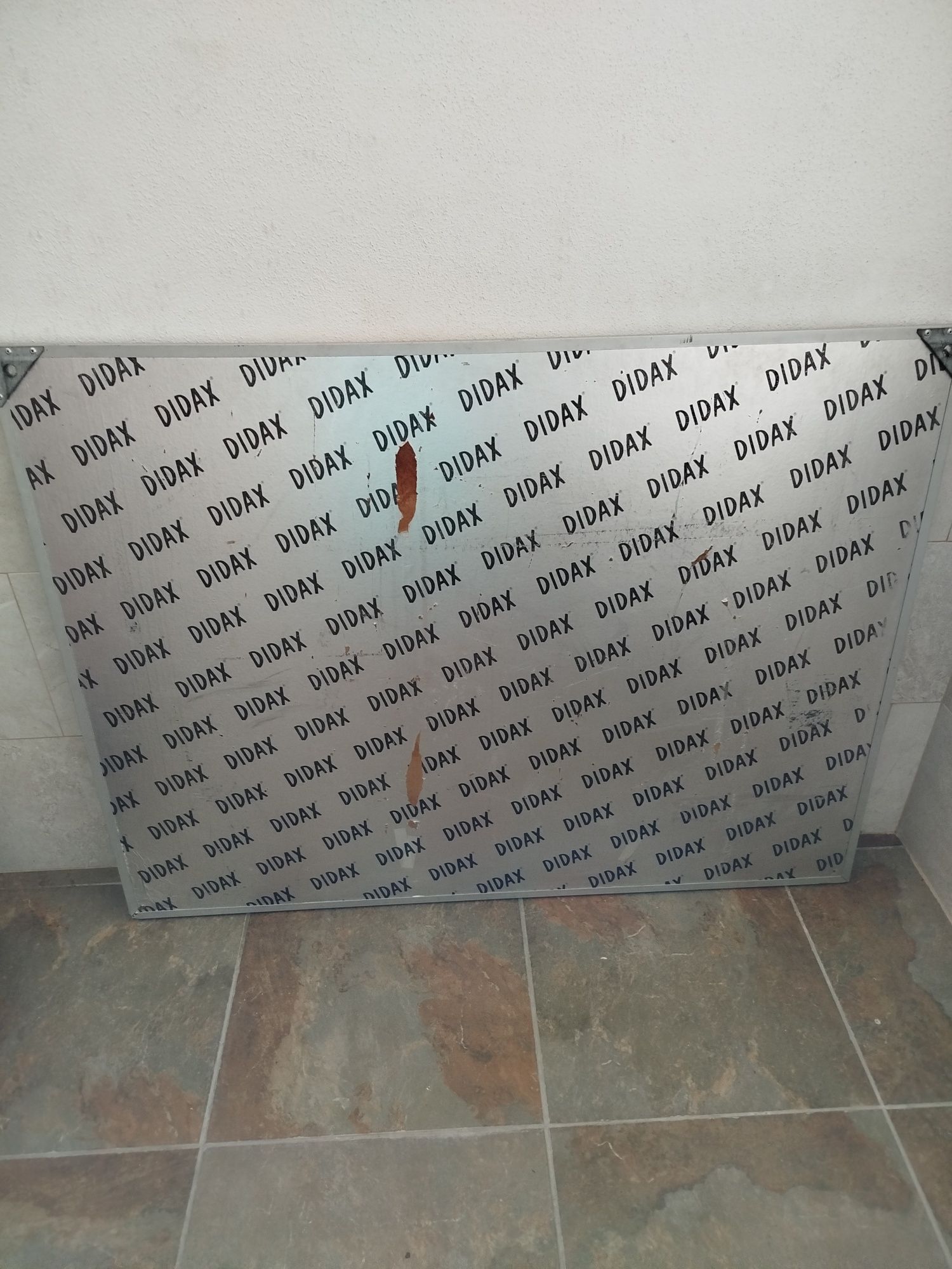 Quadro branco magnético porcelana