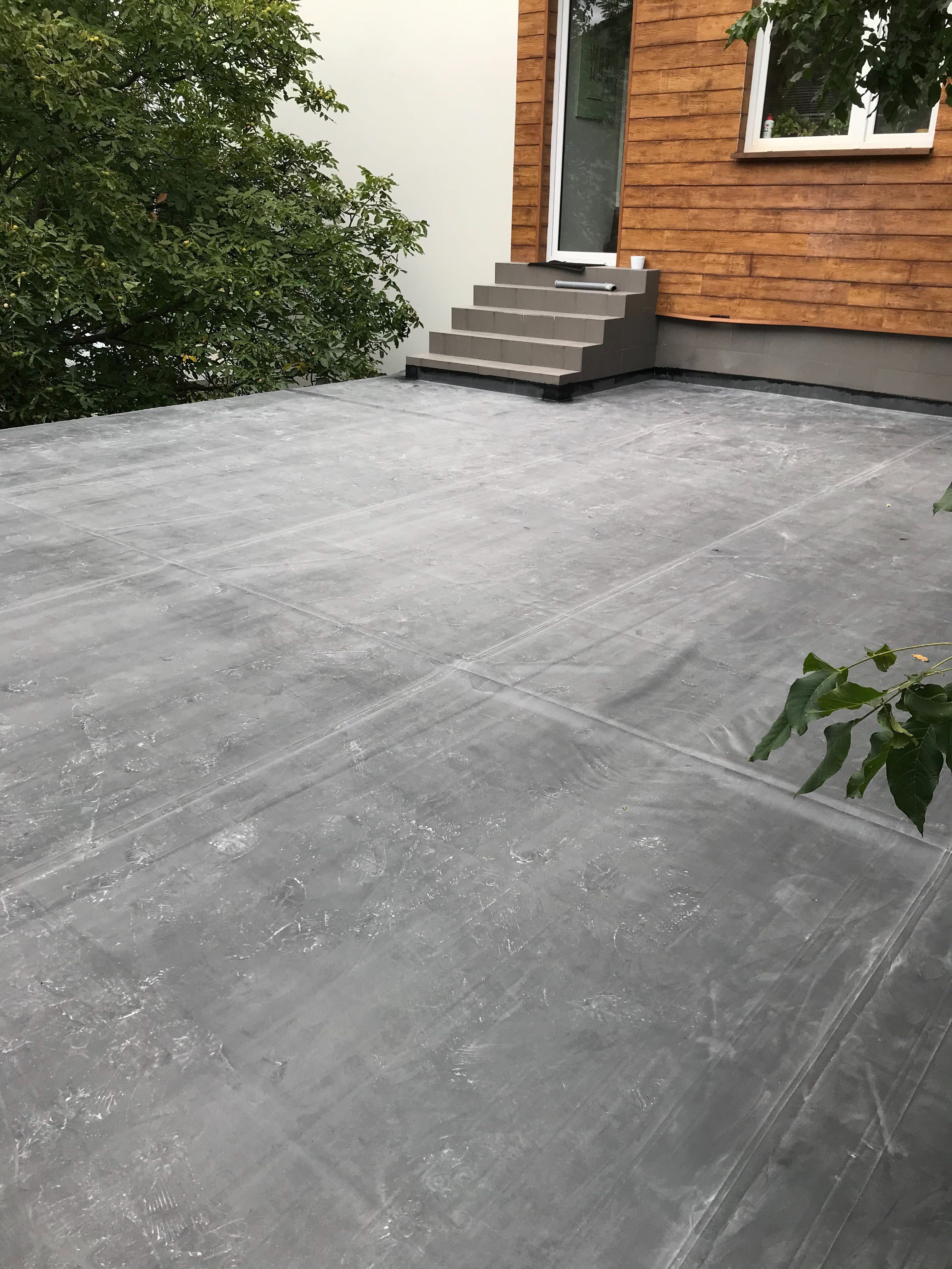 EPDM, hydroizolacja - montaż hydroizolacji, membran EPDM, PCV, TPO