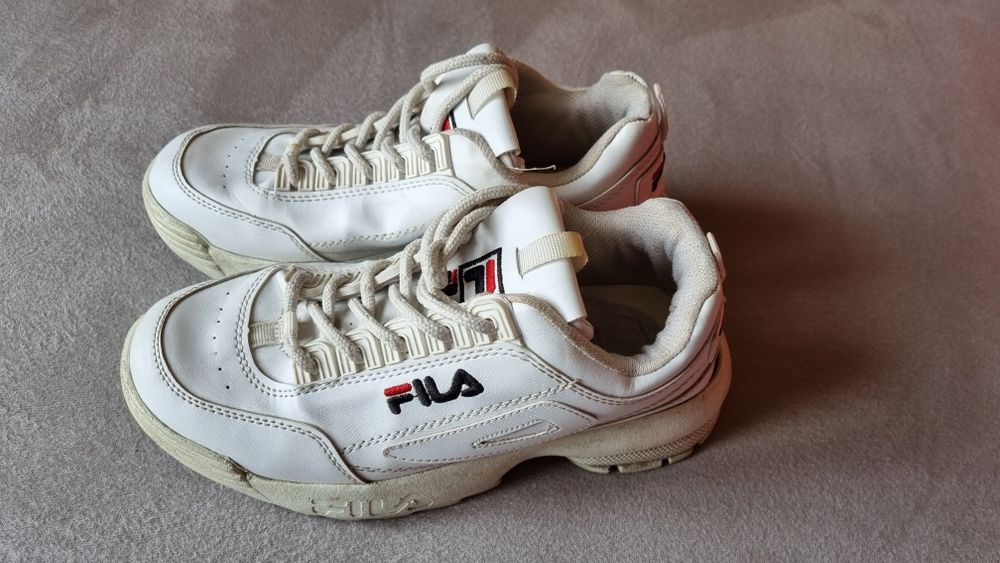Buty białe Fila r 38/39