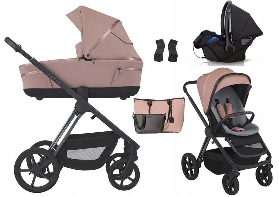 Espiro Miloo wózek 2w1+Fotelik Avionaut Cosmo