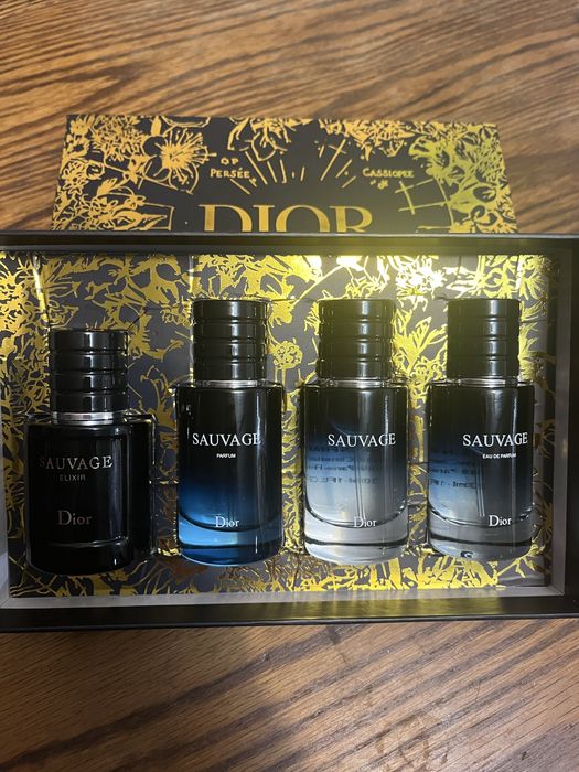 Dior La hrande Ourse Sauvage набір 4*30
