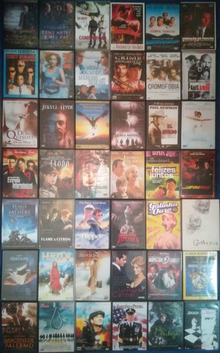 Lote 336 DVD's originais (Lote 20)