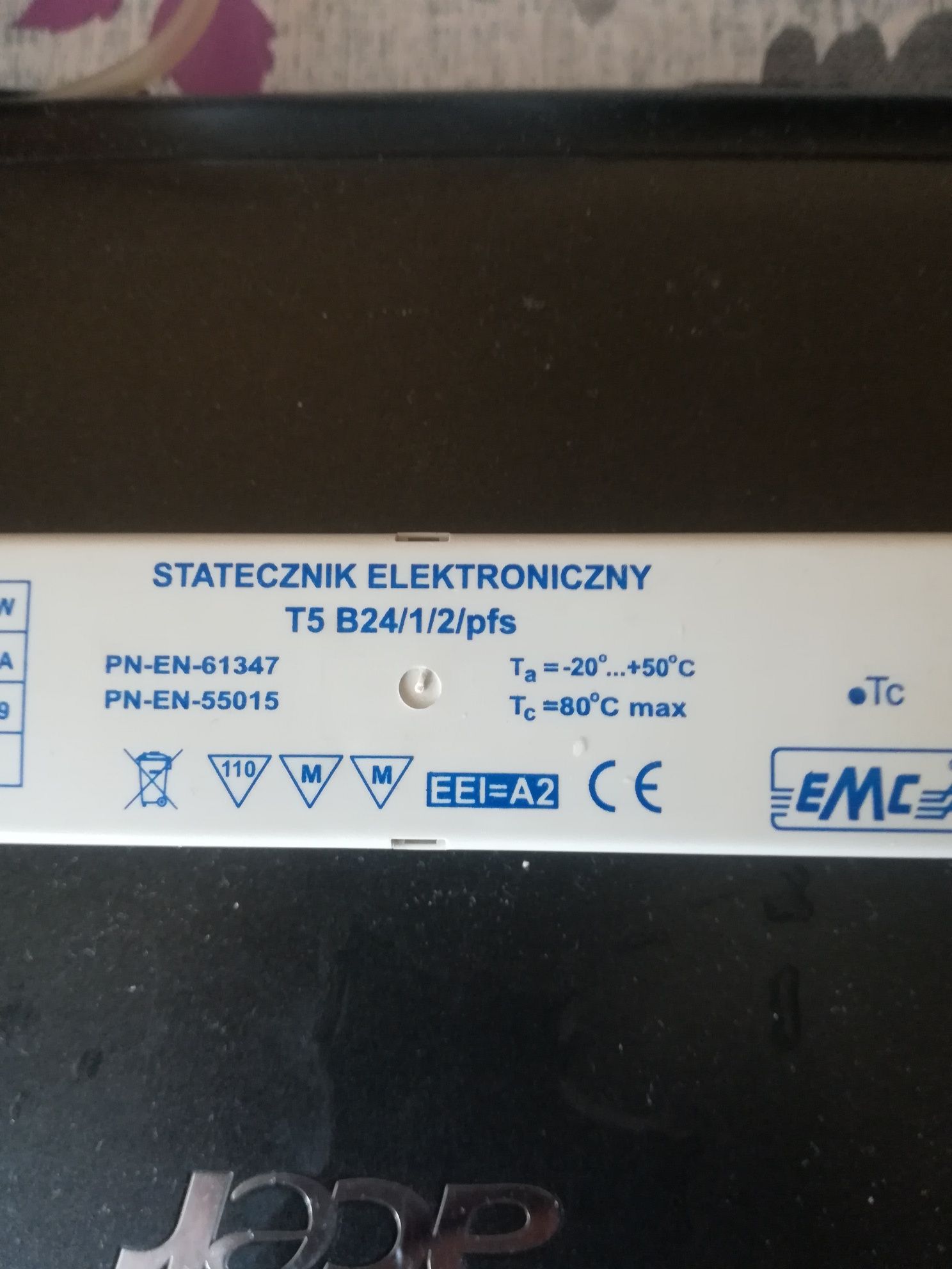 Statecznik sterownik driver 1XT5 2XT5 Świetlówka 24W