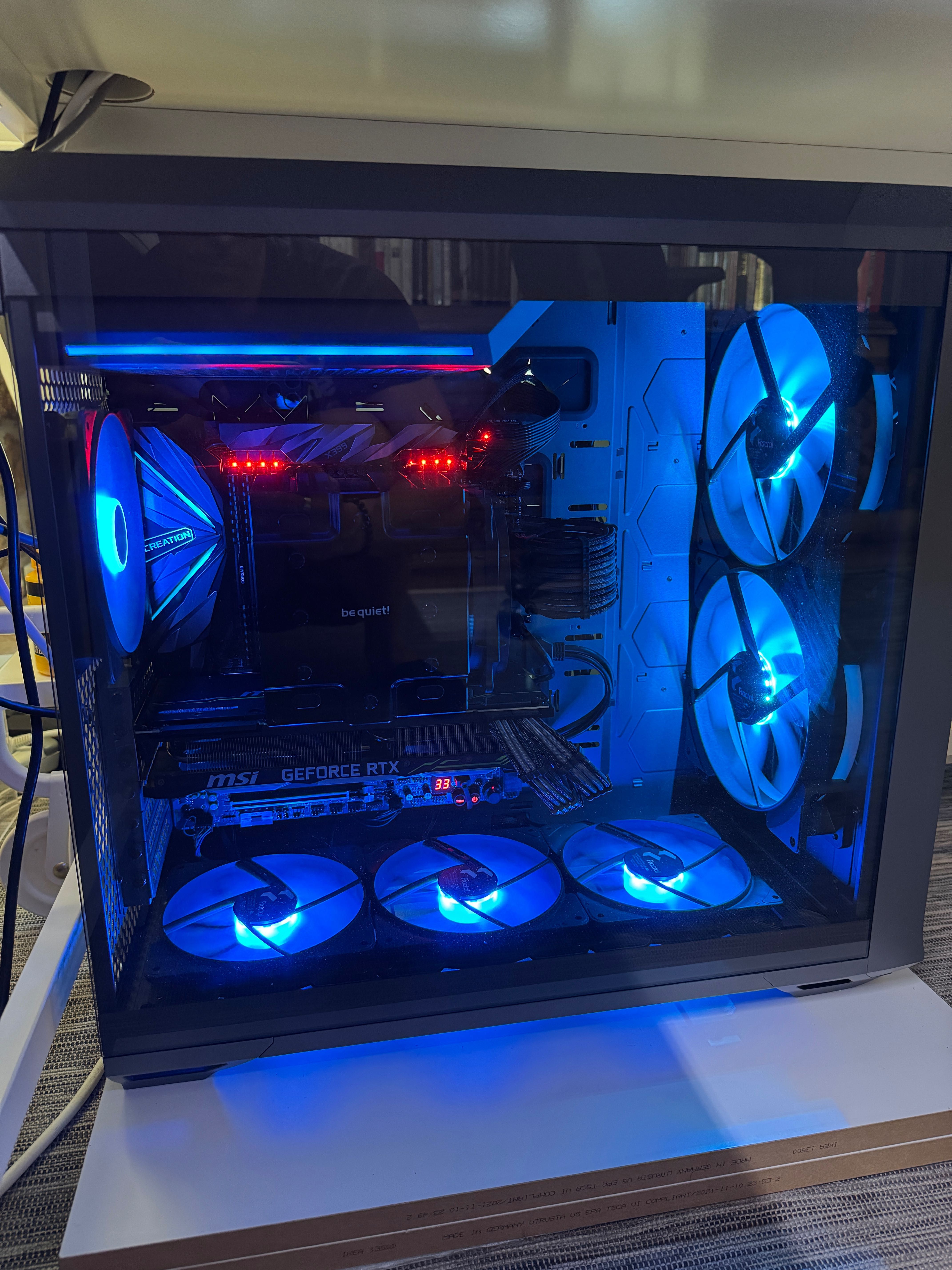 PC AMD Threadripper 32-core - 128 GB - 1TB SSD - Radeon 6900 XT
