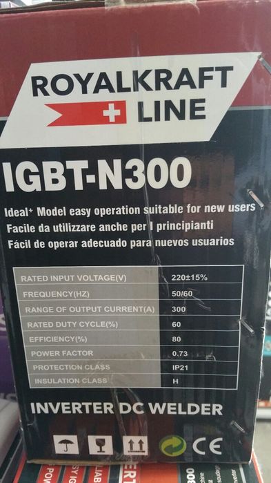 Máquina de soldar 300amp