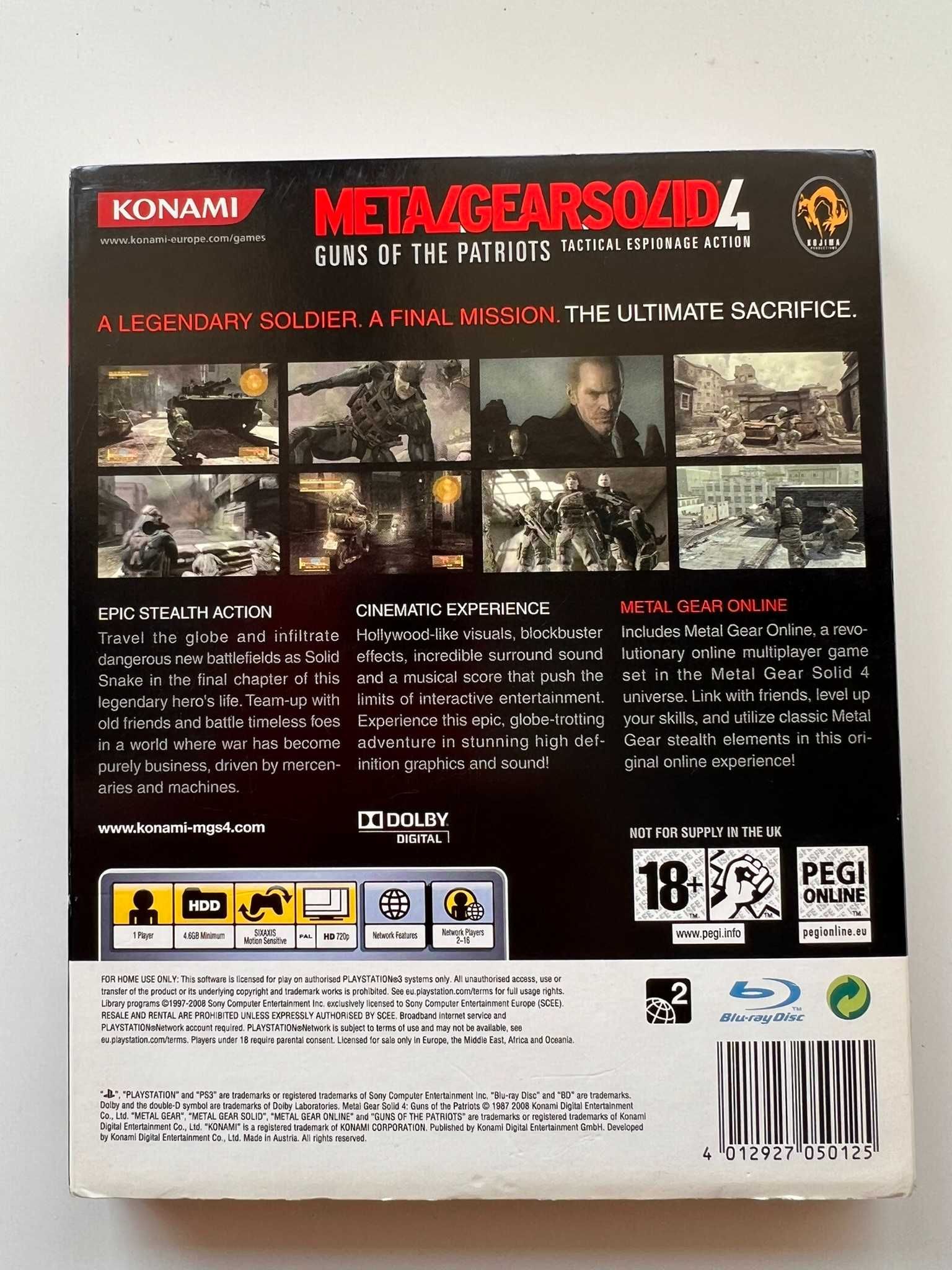 Metal Gear Solid 4 PS3 - Ang