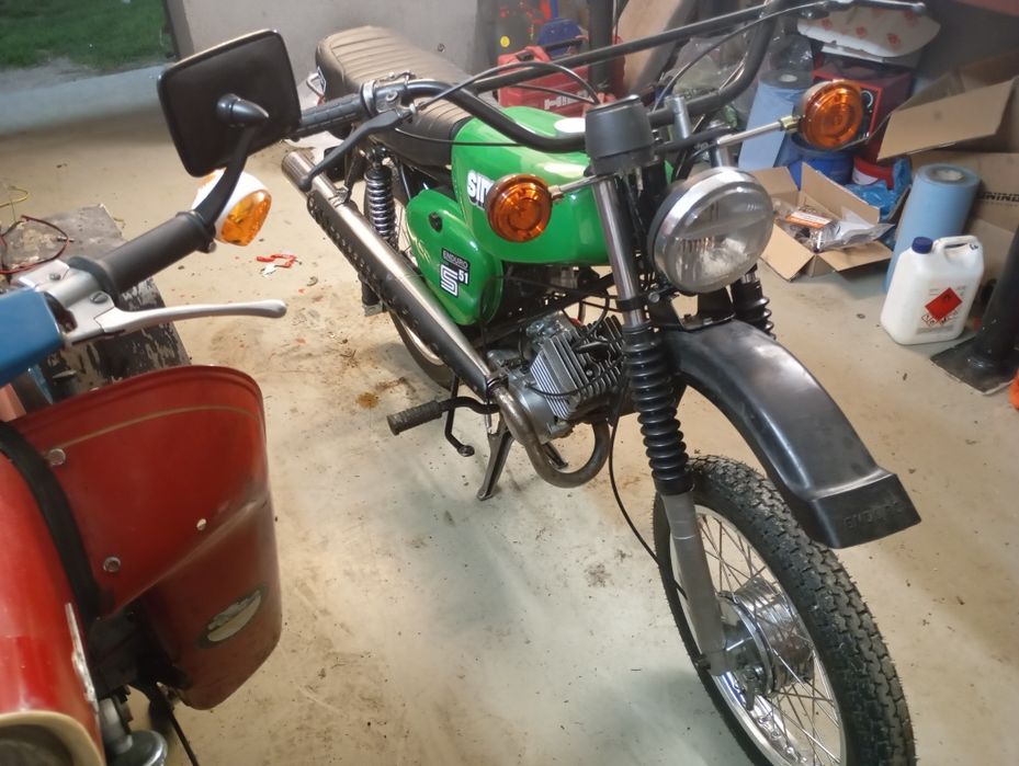 Simson S51 enduro  1989 rok zamienię na busa renault trafic opel vivar
