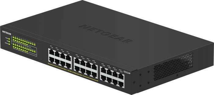 Switch niezarządzalny Netgear GS324P 24 porty