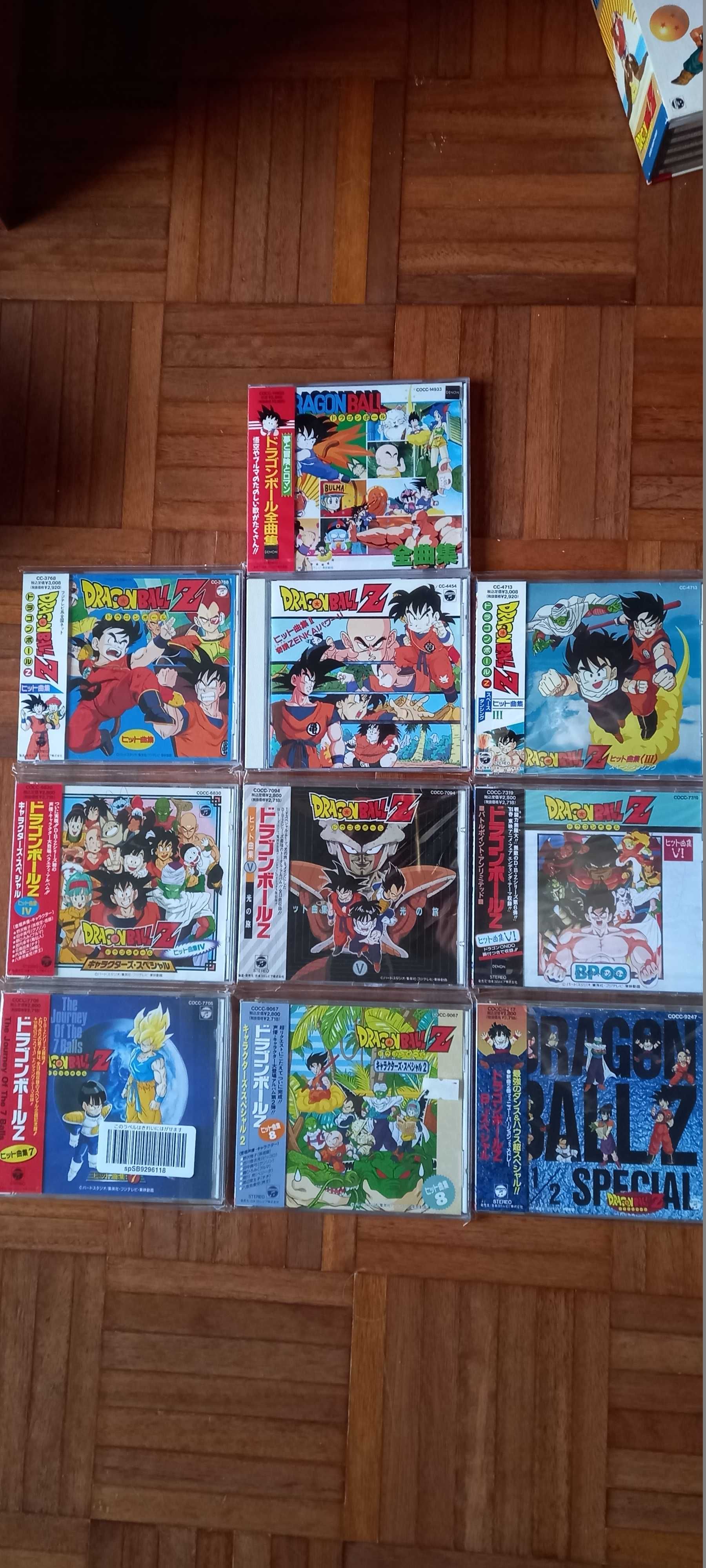 Dragon Ball/Z/GT coletânea de música!