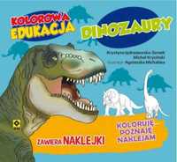 Kolorowa edukacja - Dinozaury - Michał Kryciński, Krystyna Jędrzejews