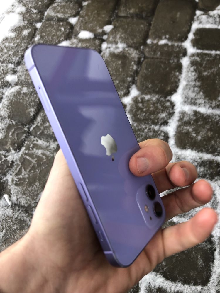 Apple Iphone Айфон 12 64GB Purple Аккумулятор 97% под Rsim