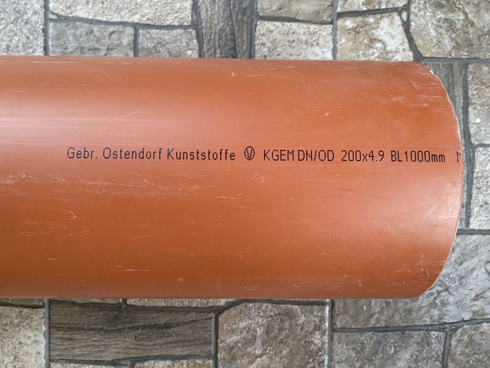 Труба для наружной канализации Ostendorf 200x600 x4.9мм