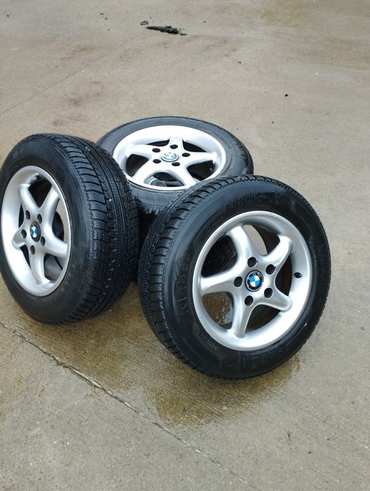 BMW 15 cali 5x120 koła felgi aluminiowe opony zimowe