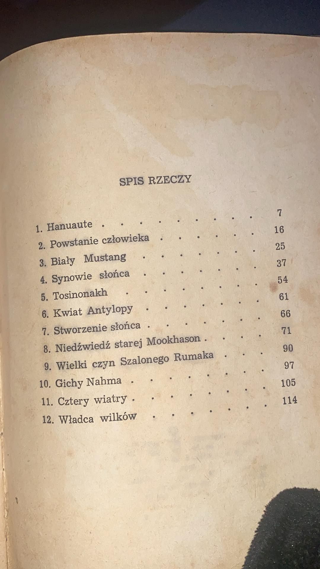 Sat-Okh Biały Mustang Baśnie i Legendy indiańskie 1960