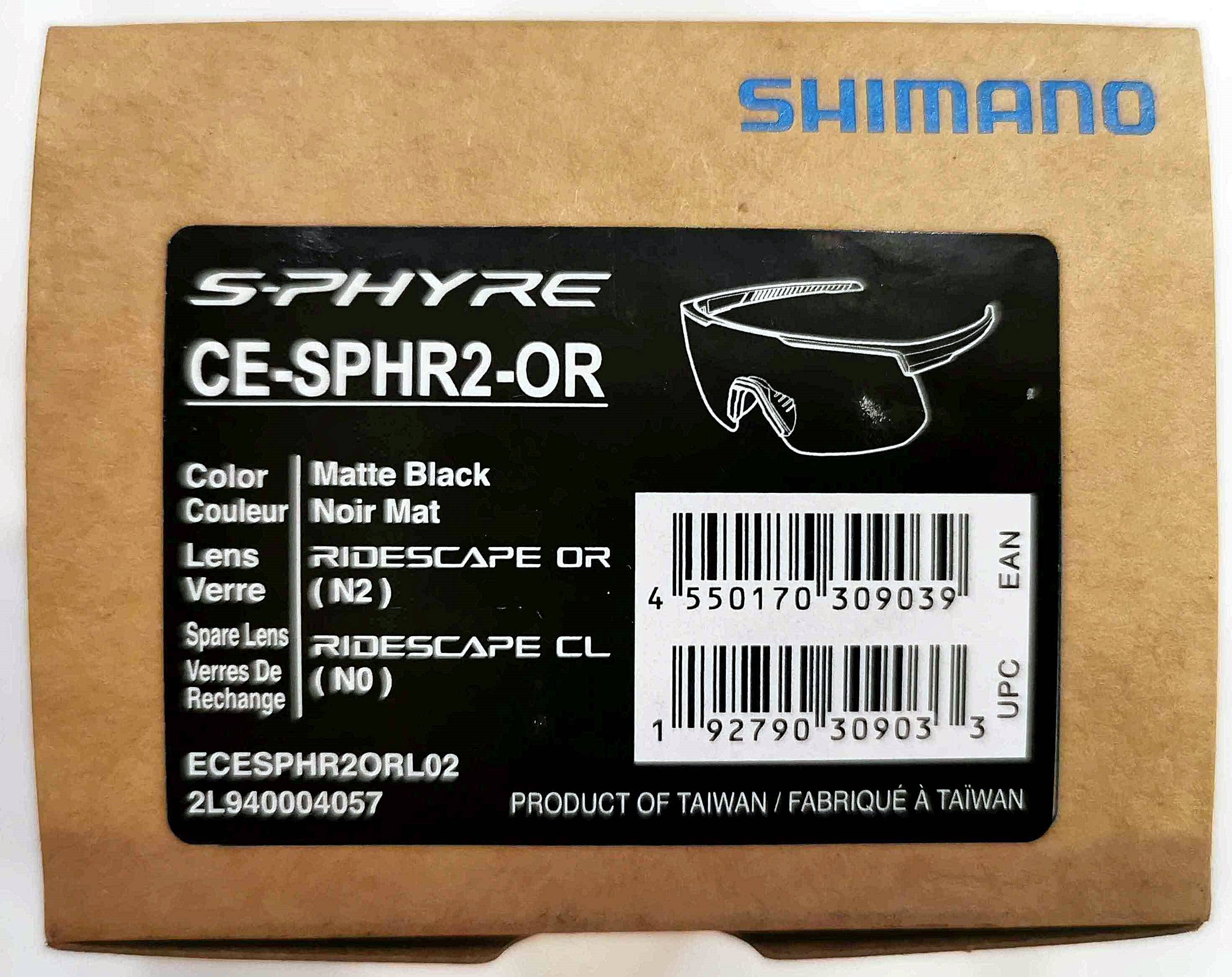 SHIMANO S-PHYRE Okulary Rowerowe do Jazdy w Terenie