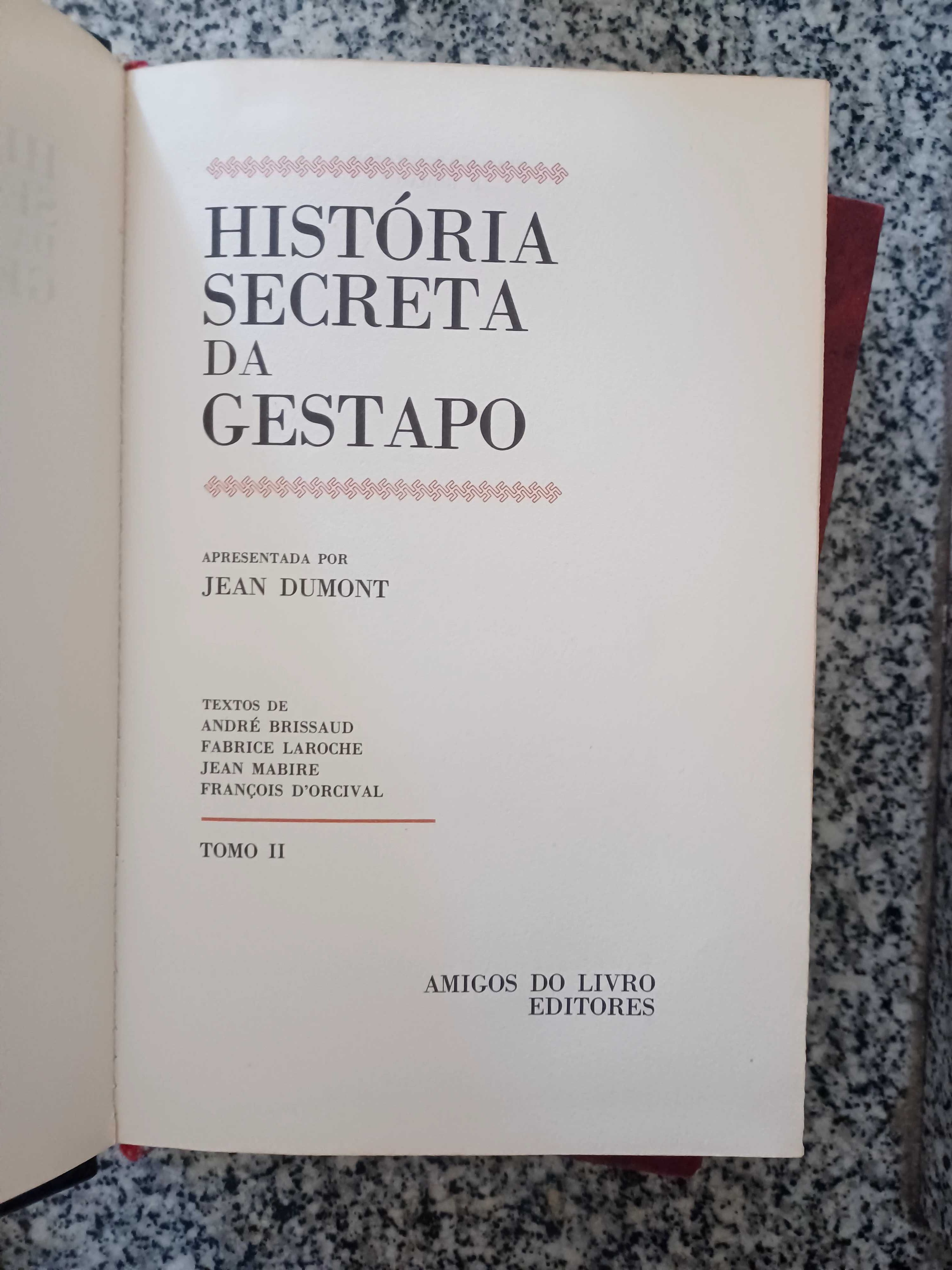 Livros: "O terror nazi: História secreta da gestapo"