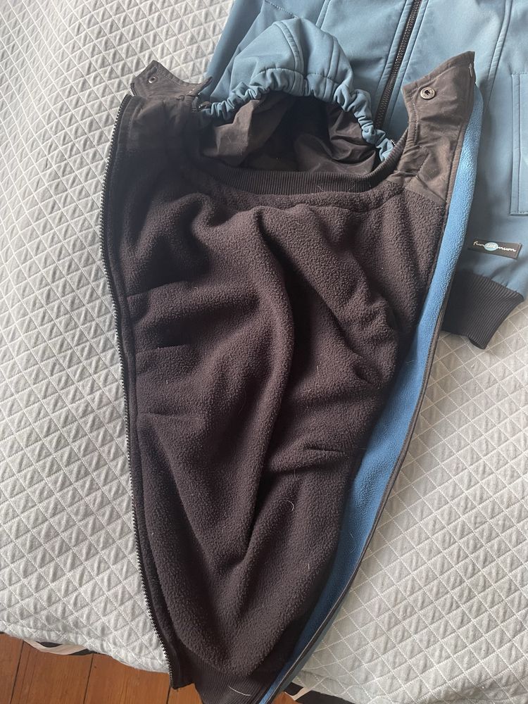 Kurtka softshell 3w1 S dla mamy i dziecka do noszenia dziecka ciążowa