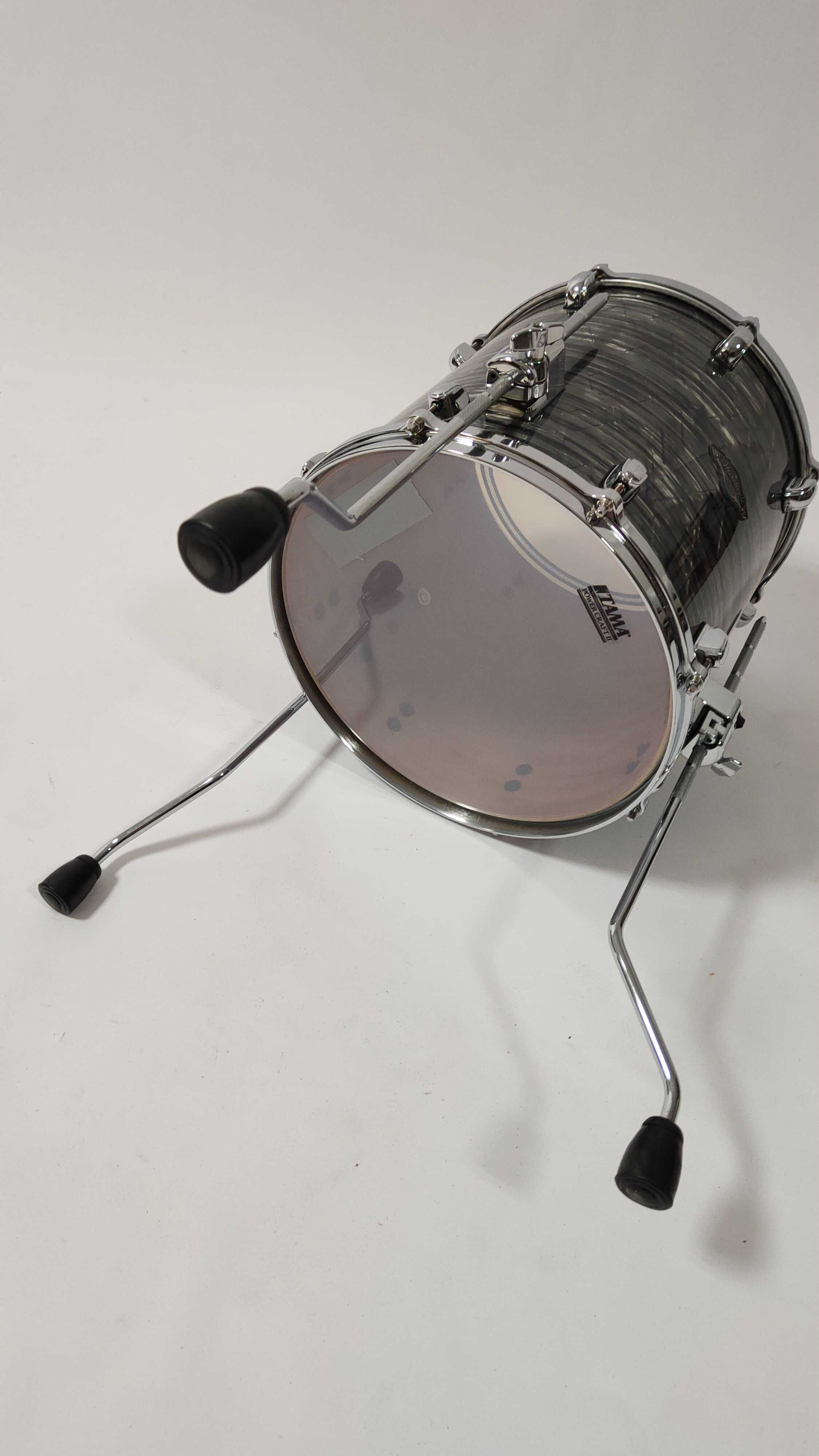 Floor Tom Tama Starclassic Bubinga/Brzoza 14x14"  Charcoal Onyx