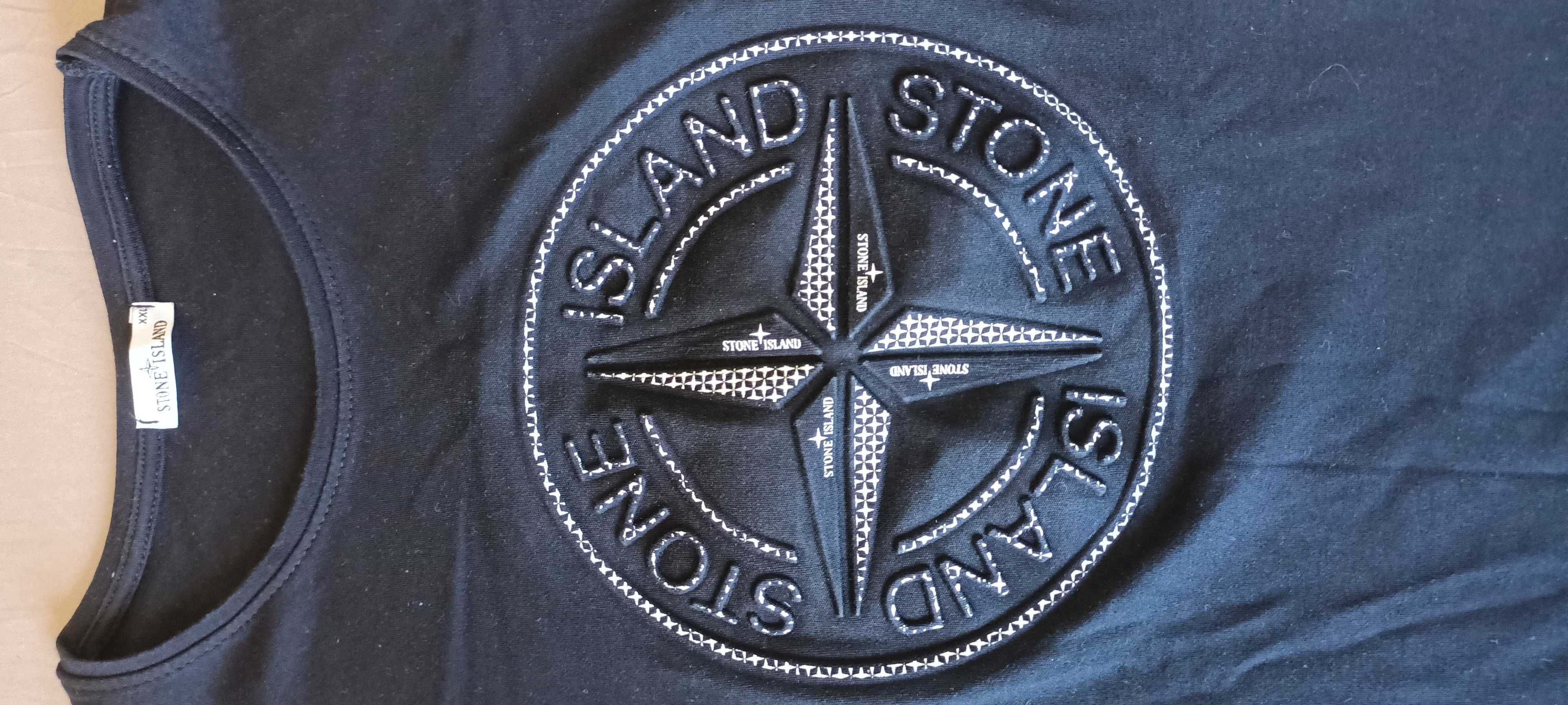 Koszulka Stone Island Dobrej jakości bawełna xxl