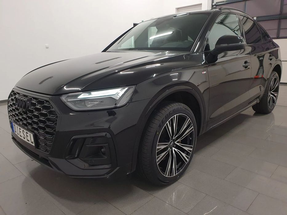 Audi Q5 204KM 4X4 S-Line Skóry Matrix Alu Navi Dvd PDC Kamery El.Fot Sportback