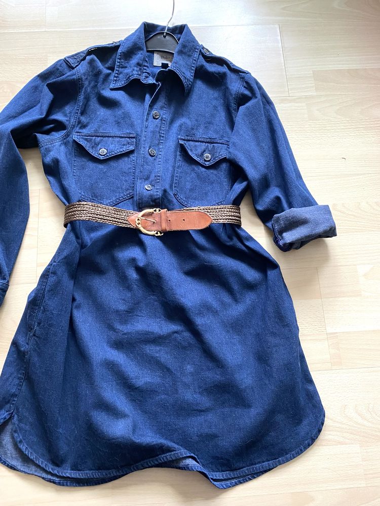 Oryginalna sukienka Polo Ralph Lauren + gratis pasek M/L