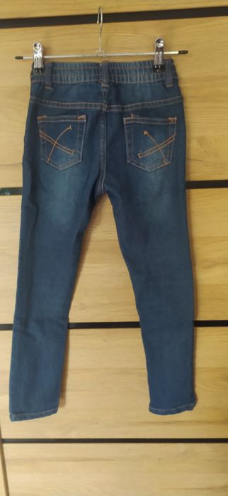 Nowe jeansy dla chlopca na rozm.110 cm