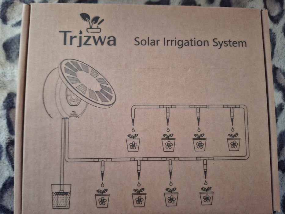 Solarny system nawadniania roślin NOWY