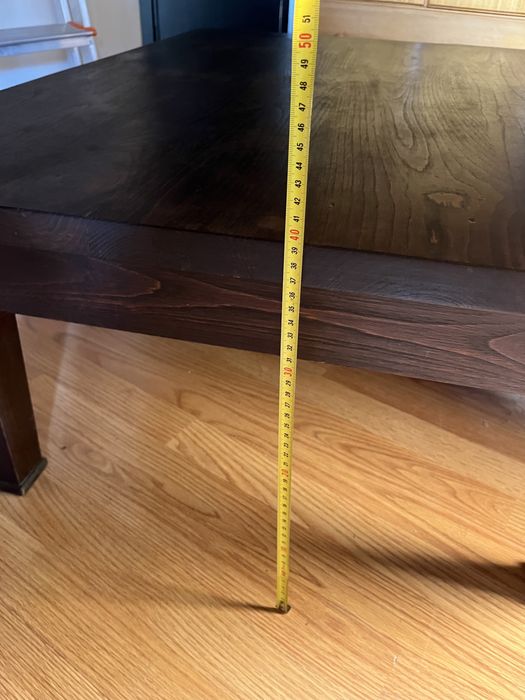 Mesa de centro madeira 110x80