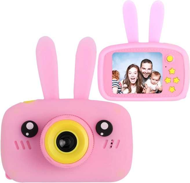 Дитячий фотоапарат Зайчик, цифровий фотоапарат X500 з автофокусом