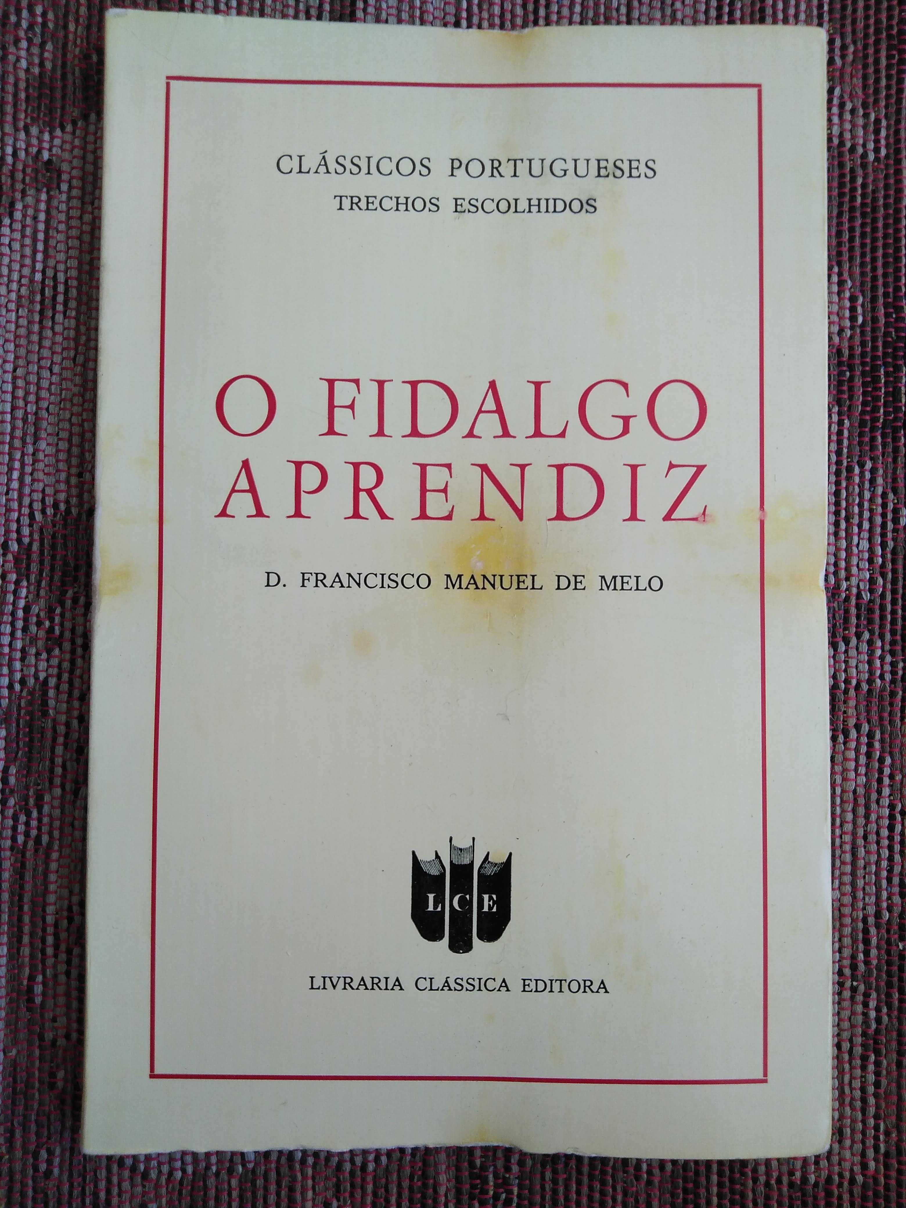 livro: D. Francisco Manuel de Melo “O fidalgo aprendiz”