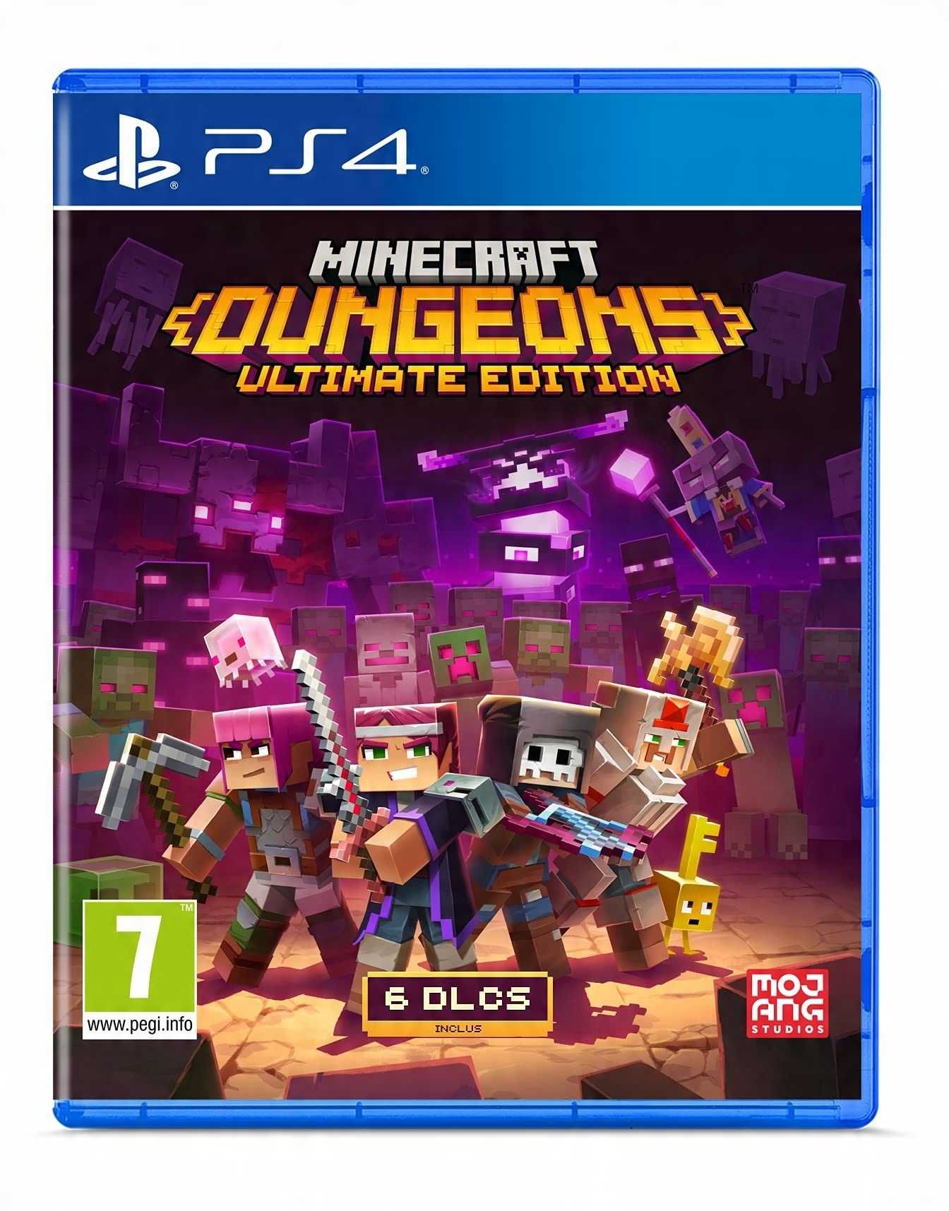 Minecraft dungeons ps4, ultimate edition, sklep Tychy, wymiana