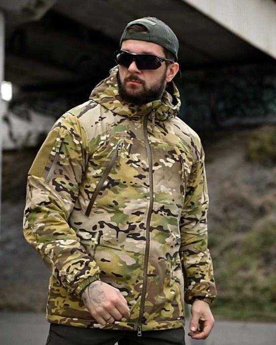 Зимова тактична куртка Multicam (мультикам) без передоплати