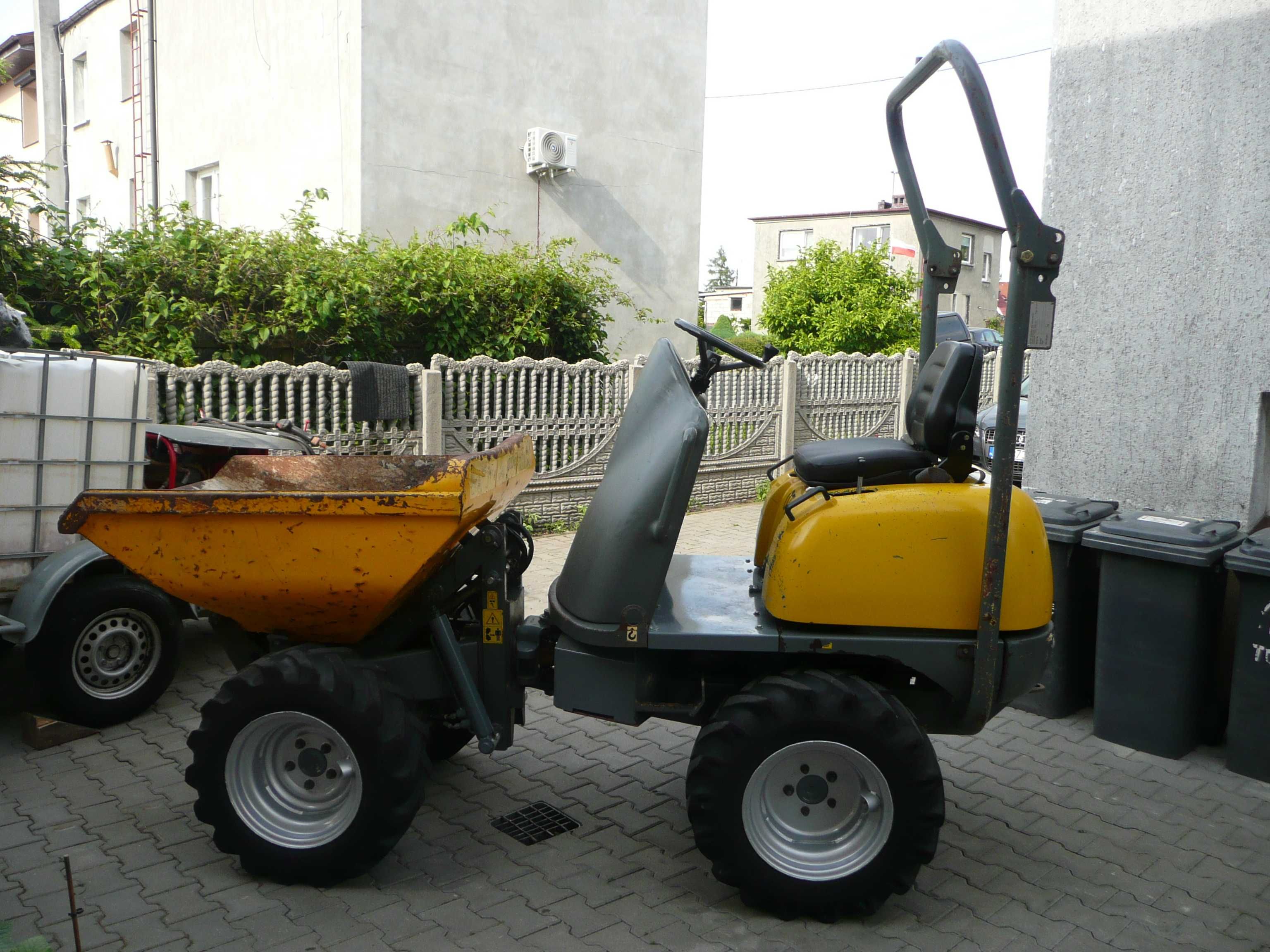 Wozidło budowlane Wacker Neuson 1T 2007 r.