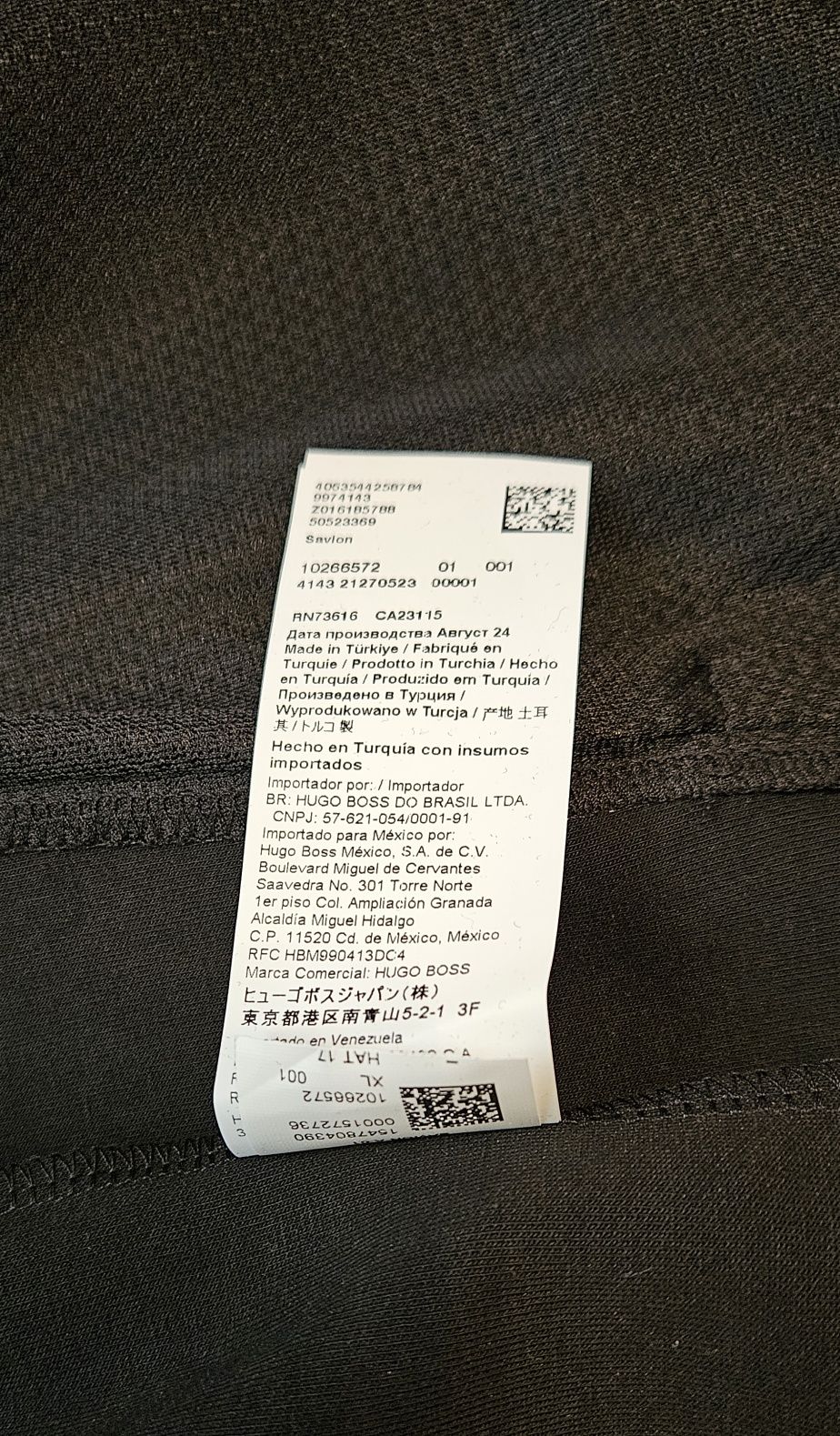 Hugo Boss. Чоловіче чорне худі. Кофта з капюшоном.