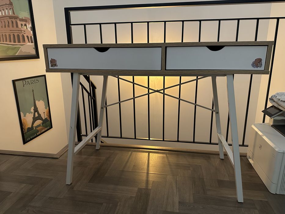 Biurko dwie szuflady 100x48cm