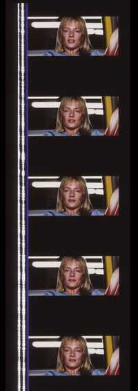 Fotogramas em película do filme KILL BILL - 35mm