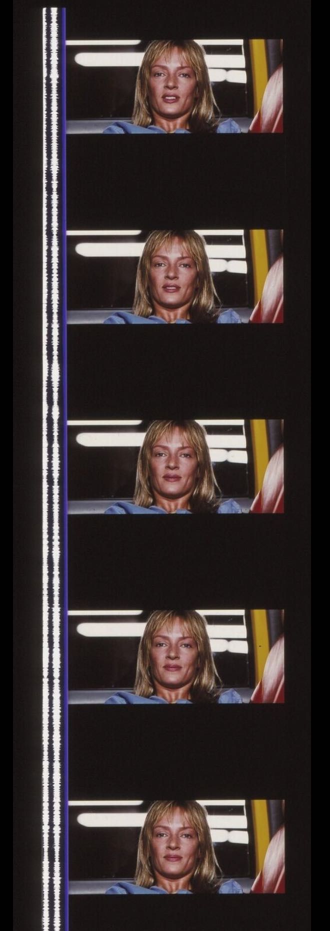 Fotogramas em película do filme KILL BILL - 35mm