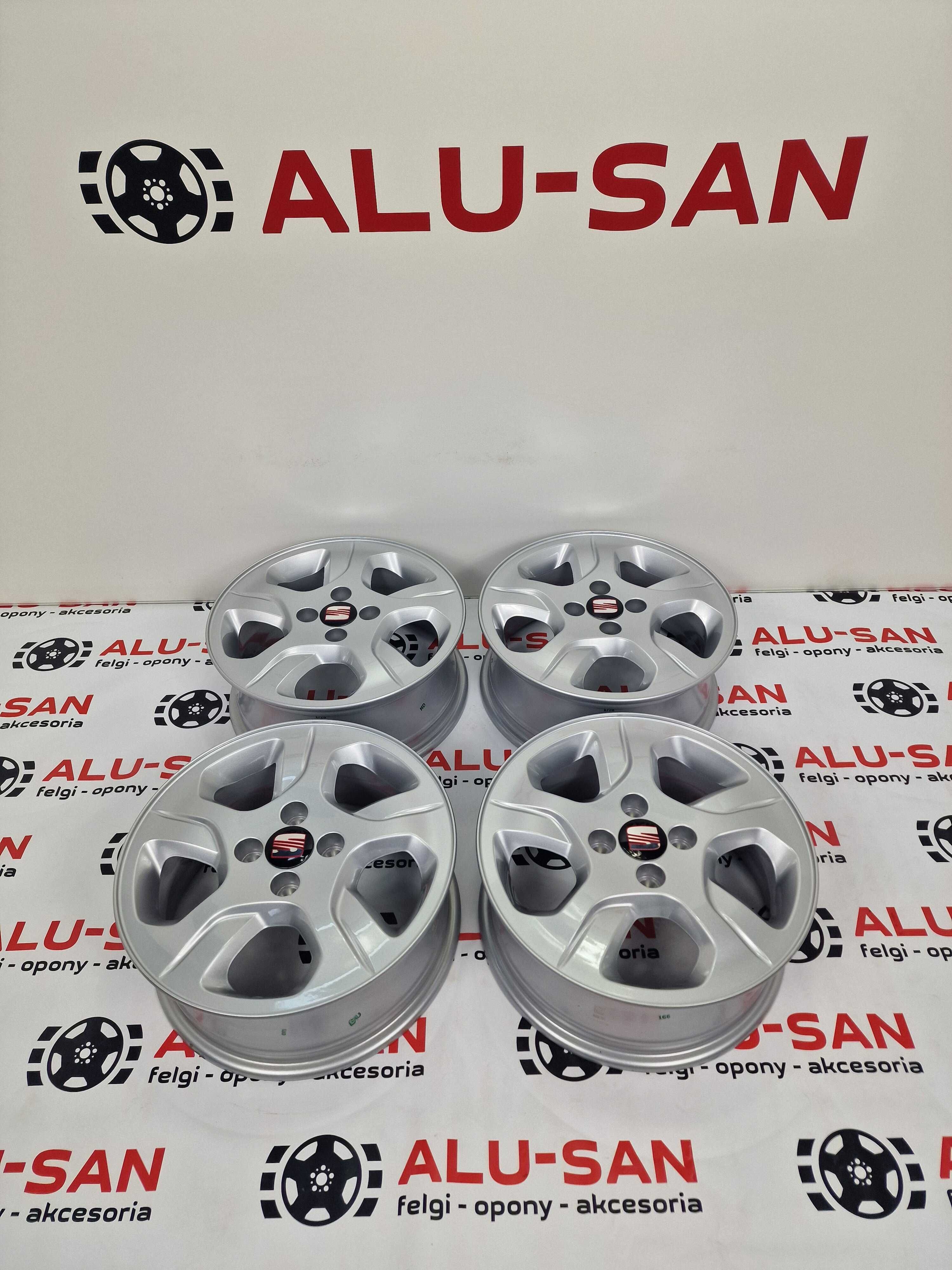 NOWE alufelgi SEAT 15" 4x100 Cordoba, Arosa :Srebrny