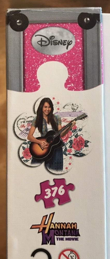 Trefl puzzle,Hannah Montana The Movie, Dziewczyna z Gitarą, 376 szt.