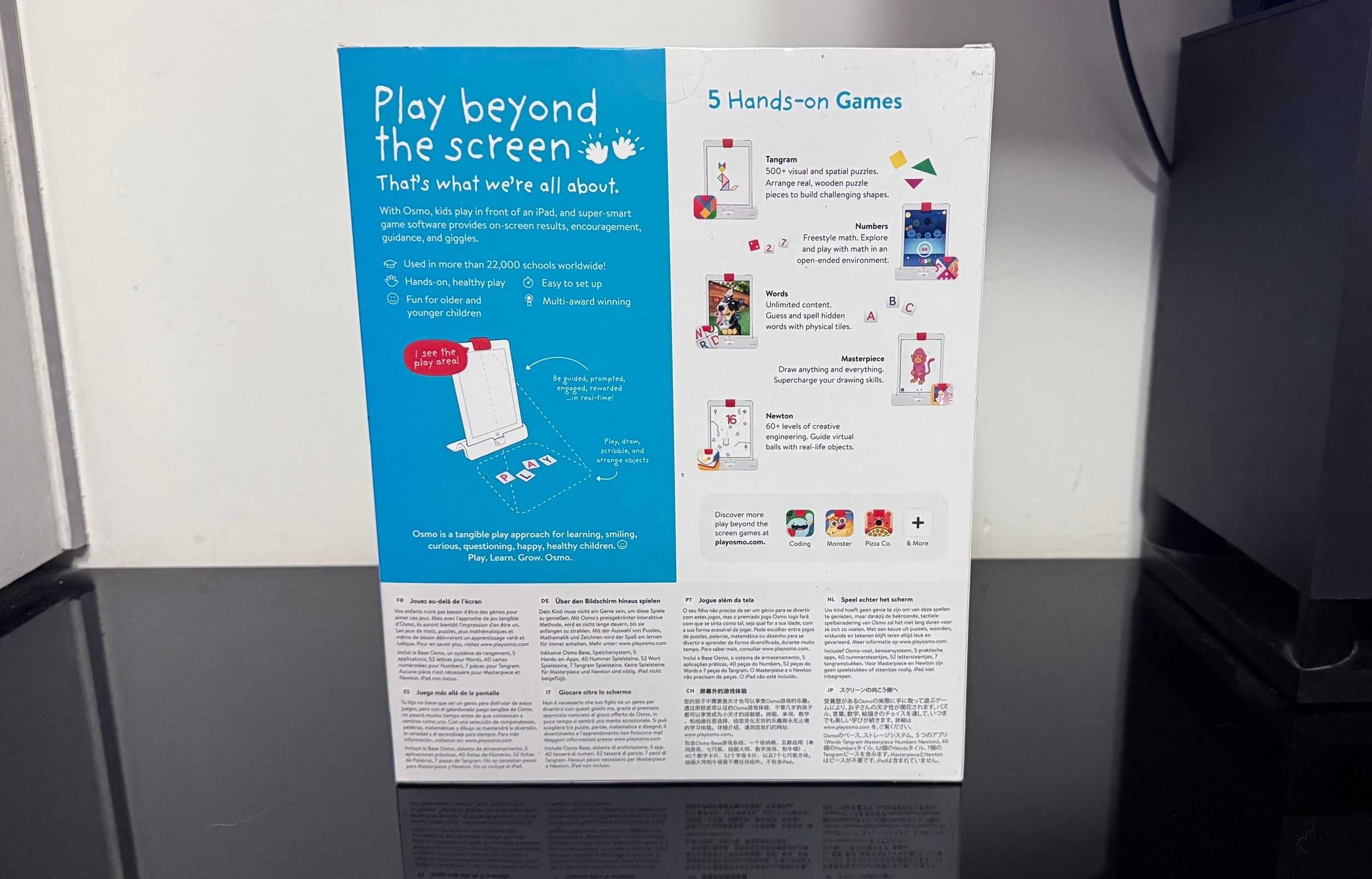 Osmo Genius Kit - NOWY zestaw 5 gier edukacyjnych dla dzieci do iPad